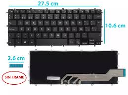 Teclado español de portátil DELL 0174TN sin retroiluminación