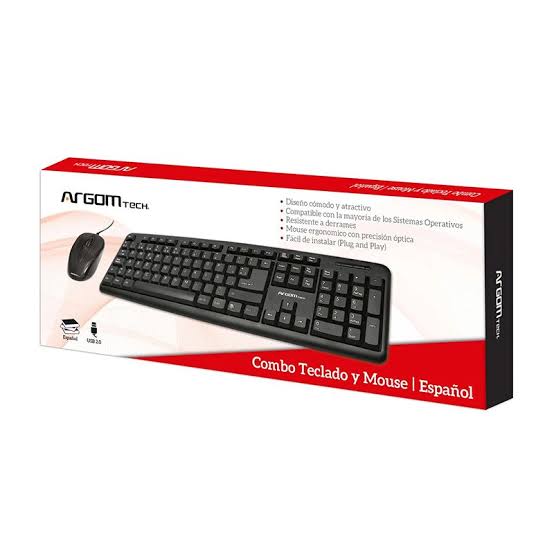 COMBO TECLADO Y MOUSE  USB MULTIMEDIA