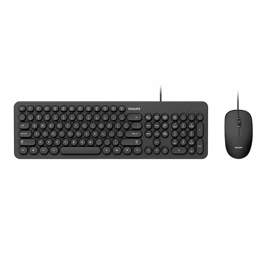 COMBO TECLADO Y MOUSE CON CABLE