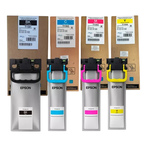 Pack Tinta Epson Para Workforce Wf-C5810 / Wf-C5890