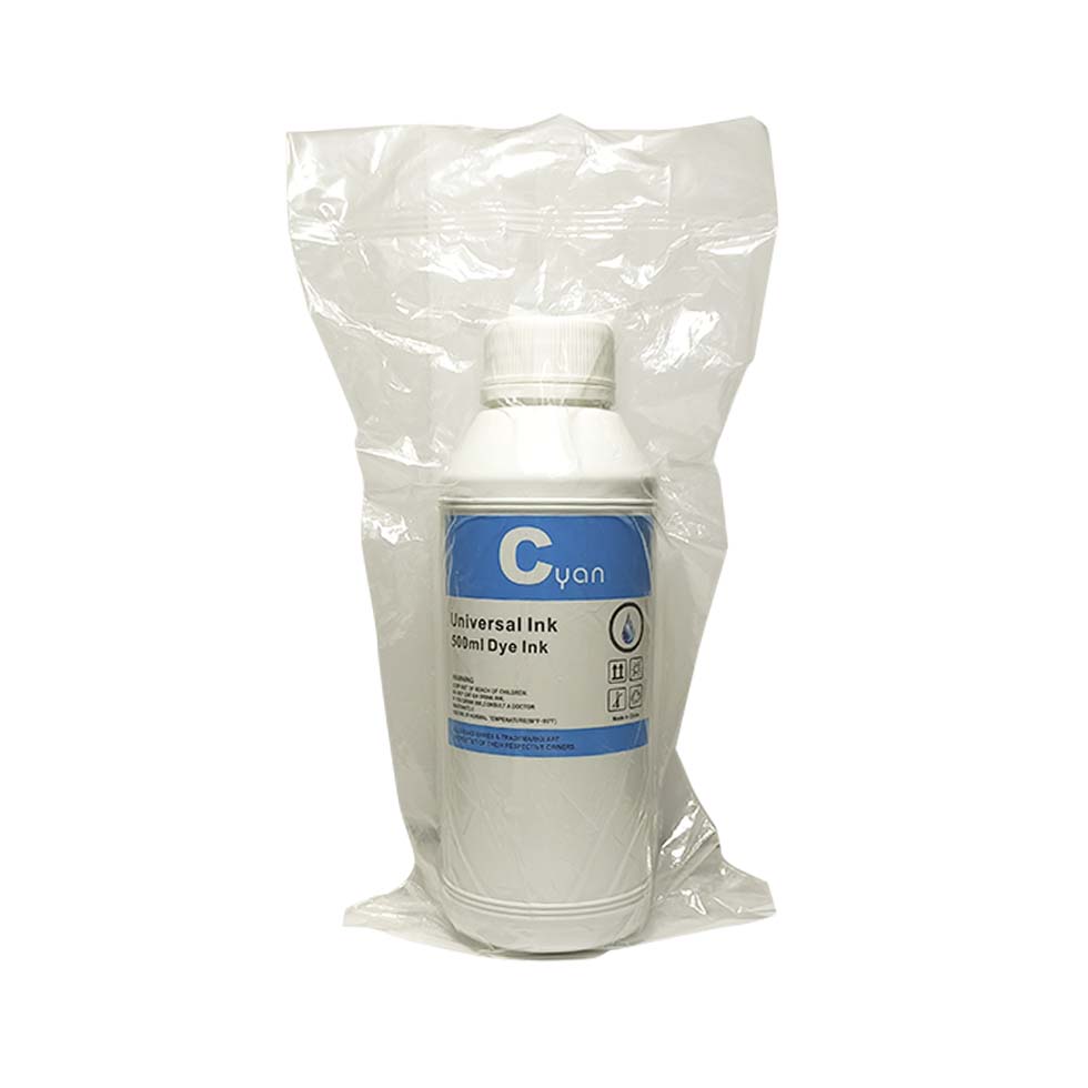 TINTA UNIVERSAL CYAN 500 ML