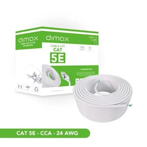 CABLE UTP CAT5E CCA INT* 305M METROS*