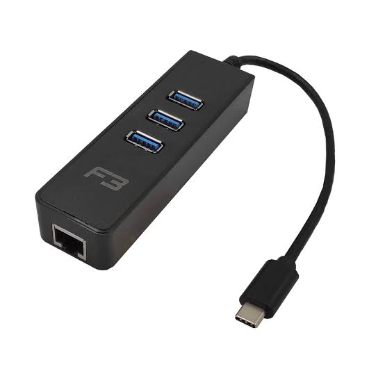 Adaptador C - RJ 45 + 3 PORTS