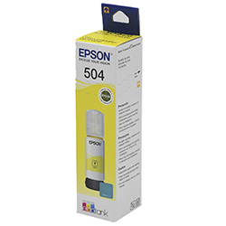 TINTA EPSON L4160 YELLOW (504) 70 ML ORIGINAL