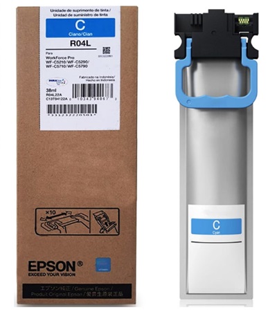 Bolsa de Tinta Cyan Workforce Epson T941 -R04L ORIGINAL