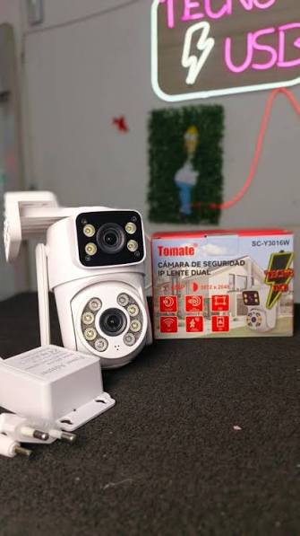 CAMARA DE SEGURIDAD IP LENTE DUAL