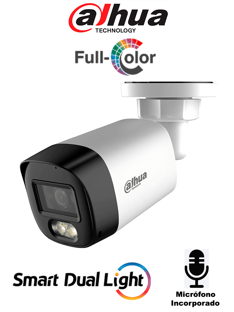 CAMARA HDCVI BALA 5MP SMART DUAL LIGHT