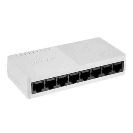 SWITCH  No Administrable, 8 Puertos 10/100/1000 Mbps